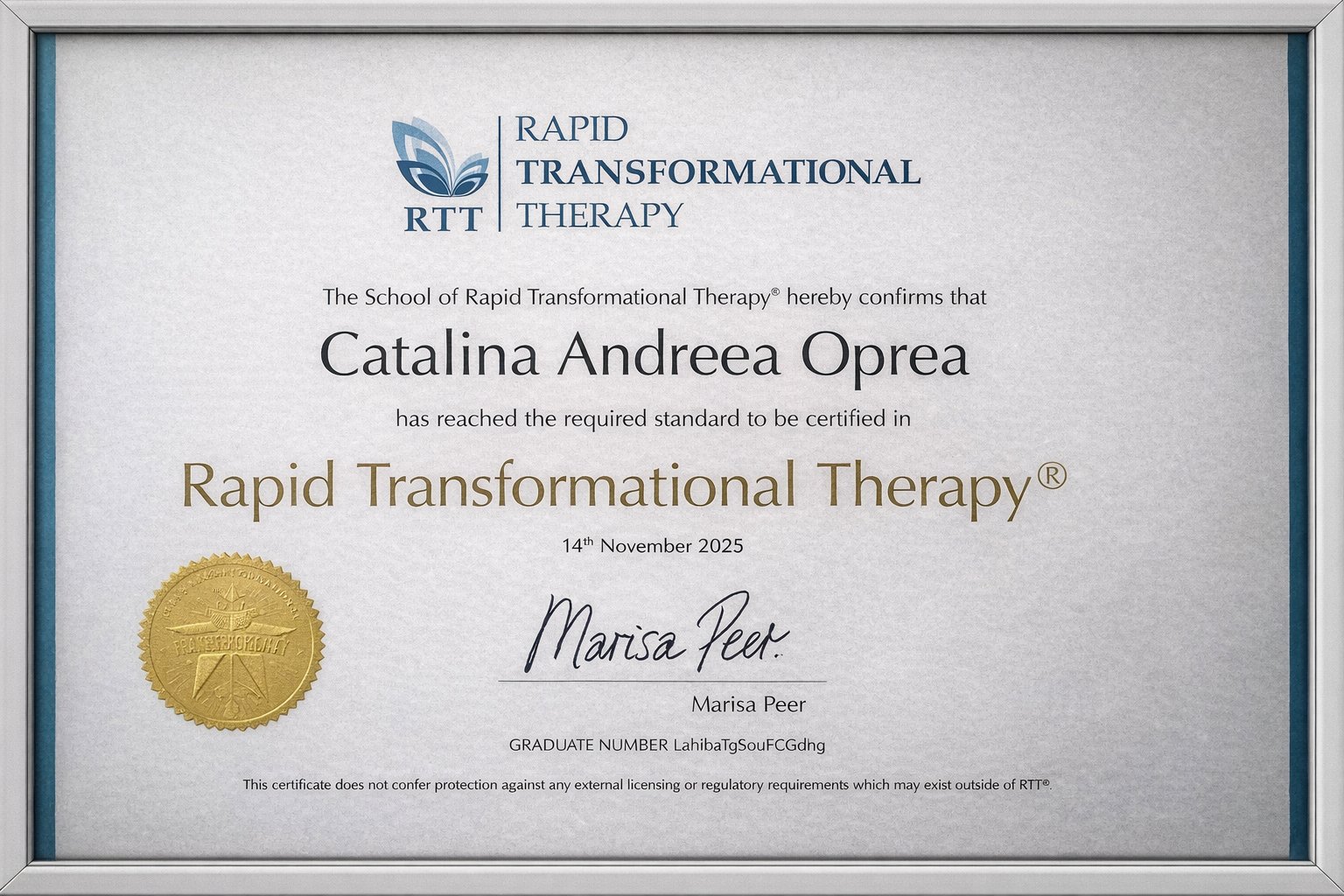 Rapid Transformational Therapy® — The School of Rapid Transformational Therapy