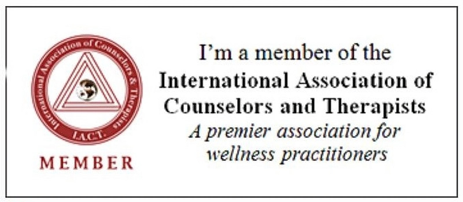 Member — International Association of Counselors & Therapists